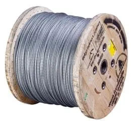 Arame e Cordoalha com 7 Fios de Aço Zincado